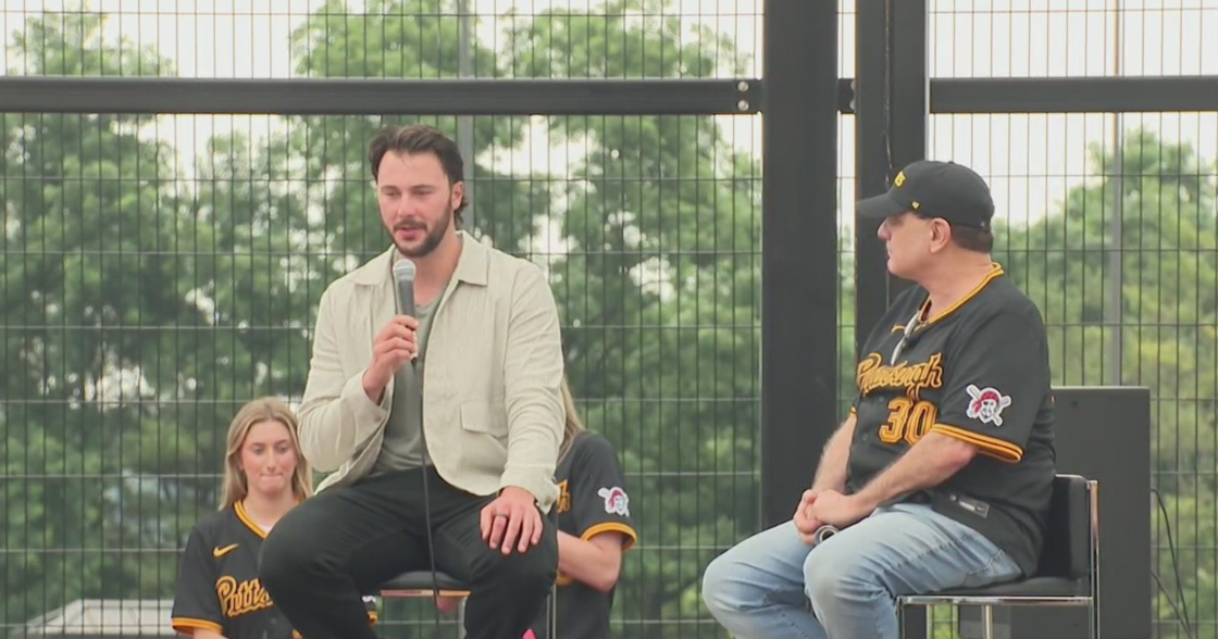 Pirates' Paul Skenes joins kids for trading card event at DICK'S House of Sport 