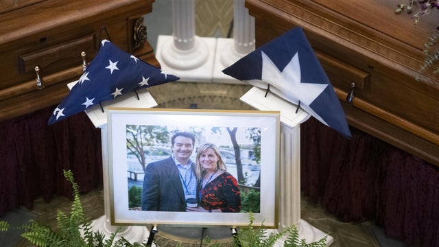 Homage to Hortman family at Minnesota State Capitol 