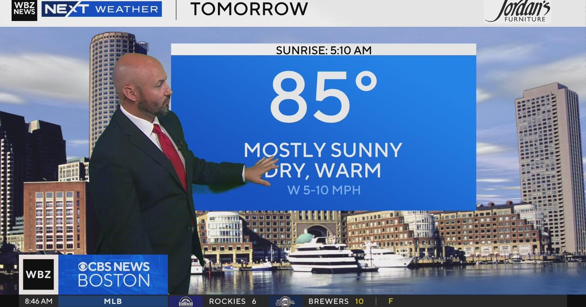 Next Weather: WBZ morning forecast for June 28 - CBS Boston