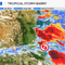Tropical Storm Barry continues toward Mexico's northeast coast