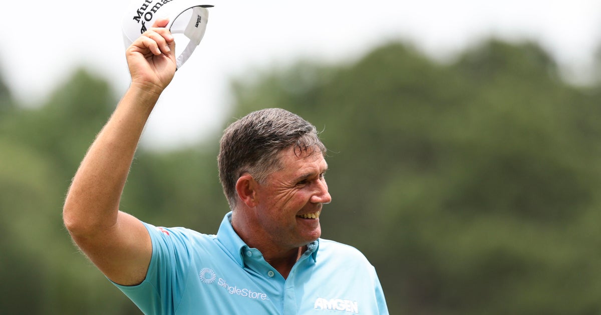 Padraig Harrington wins head-to-head showdown with Stewart Cink at U.S. Senior Open 