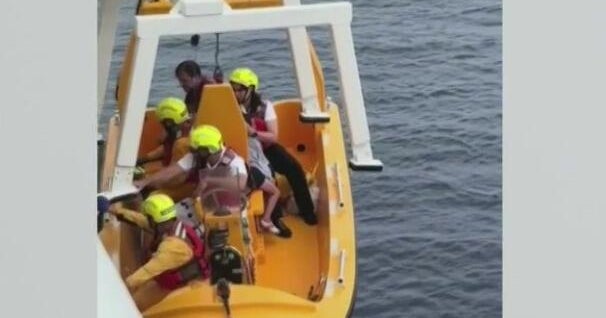 Child fell from Disney cruise ship returning to Fort Lauderdale, father leapt in to save her