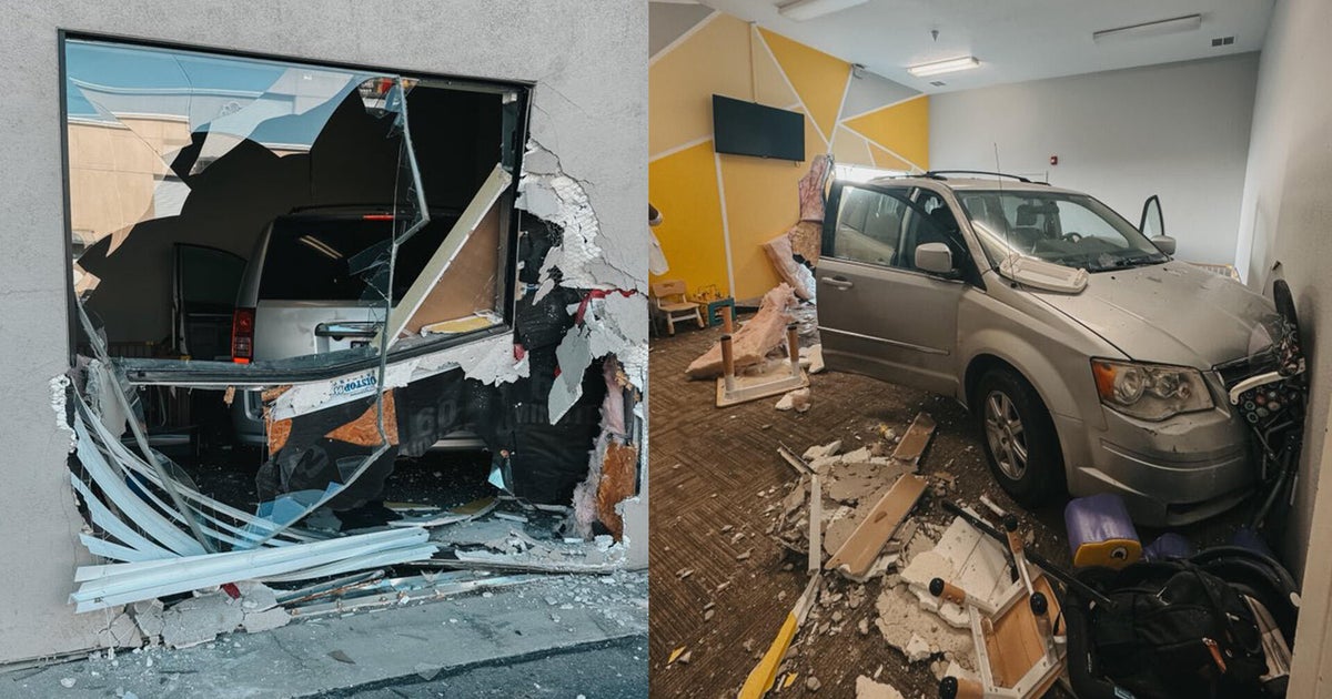 Minivan crashes into Galt church nursery on Sunday morning 