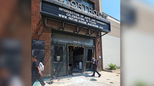 Car crash Motor House Baltimore Maryland