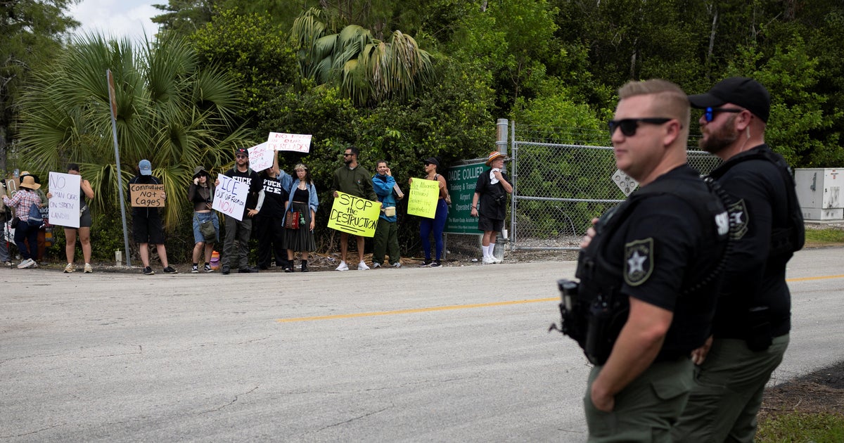 Trump to attend opening of "Alligator Alcatraz" in Florida today 