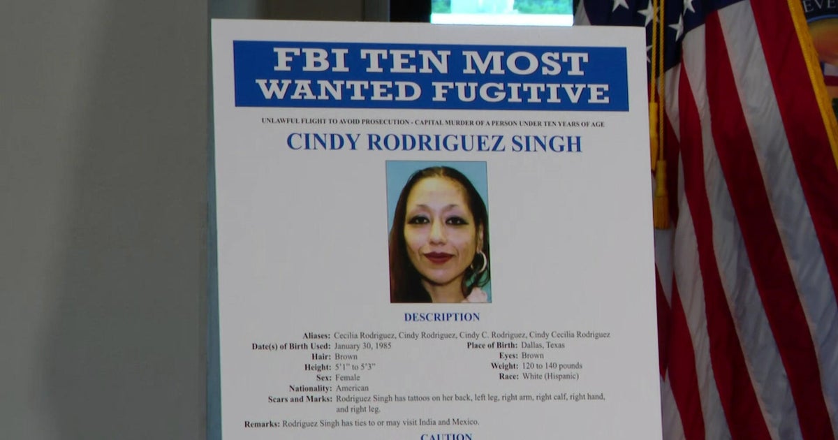 DFW woman wanted for murder of her son added to FBI's Top Ten Most Wanted 