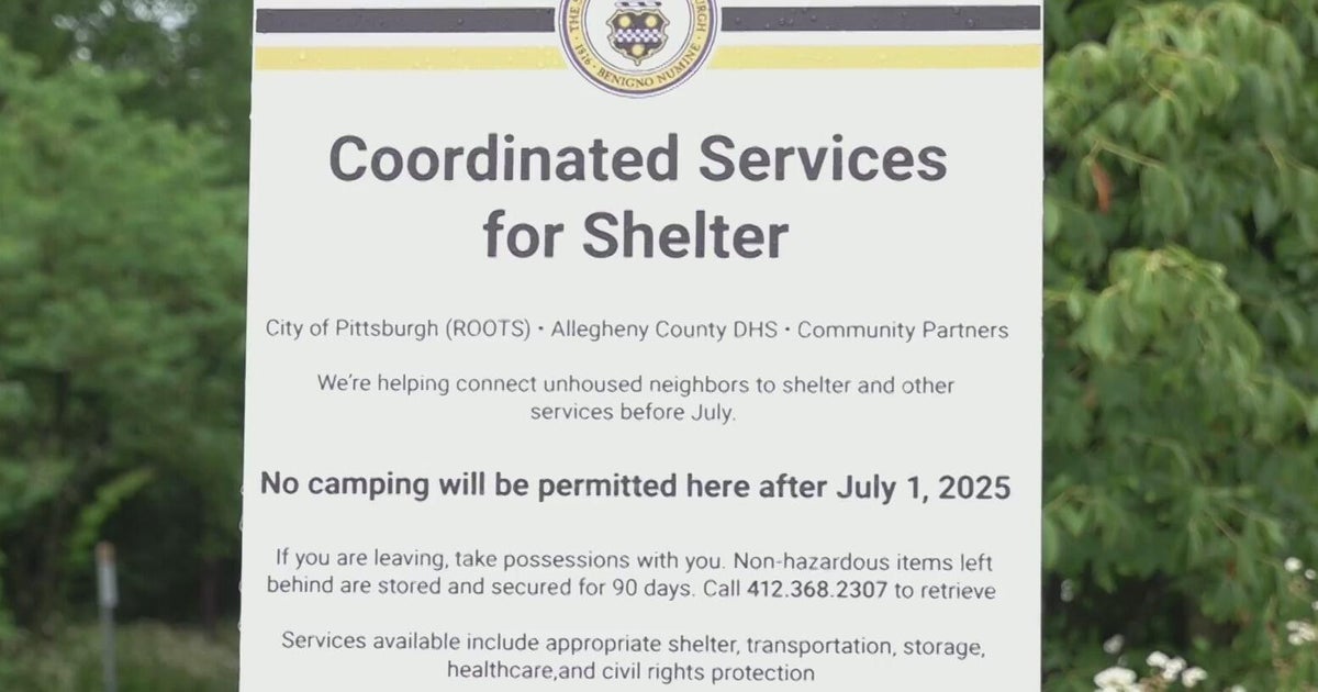 Last of Pittsburgh's large homeless encampments cleared 
