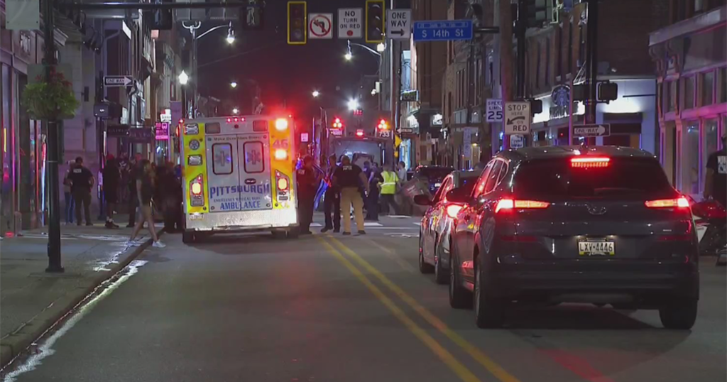 Police use pepper spray to break up large fight on Pittsburgh's South Side 