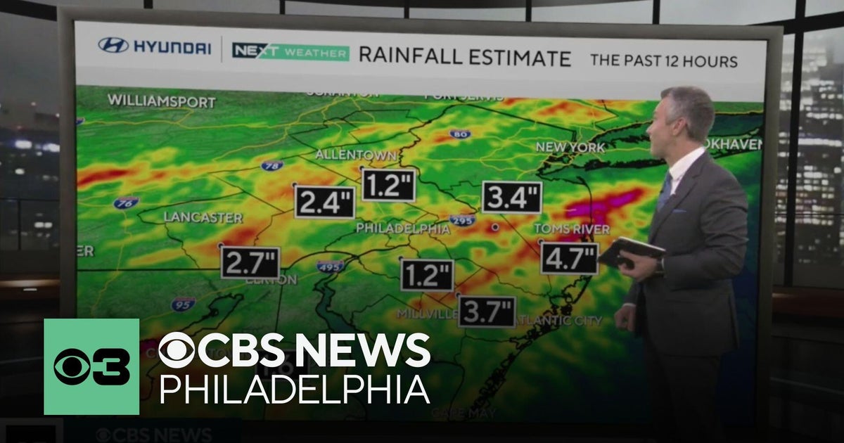 Morning rain Wednesday in Philadelphia area, drying out for Thursday ...