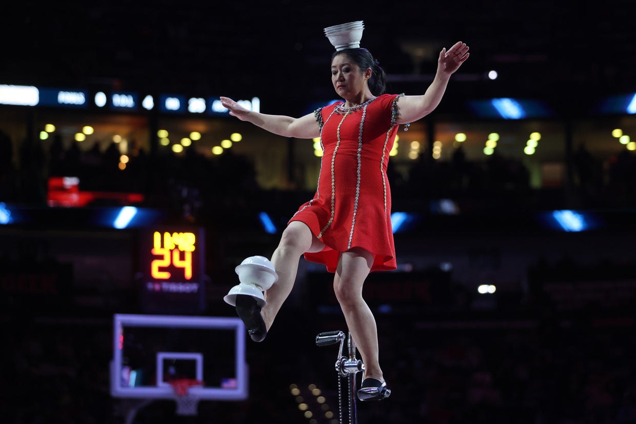 Red Panda, halftime show favorite, injured during Fever-Lynx game - CBS ...