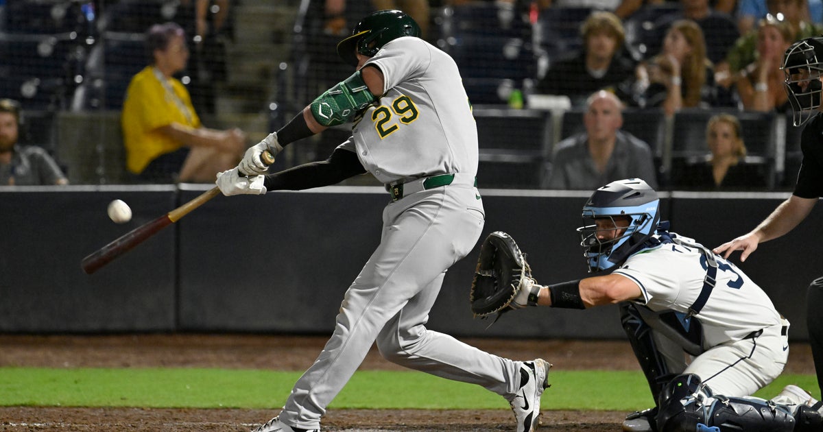A's hand Rays 3rd-straight loss 4-3 