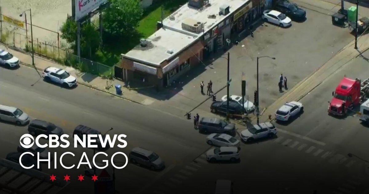 4 men wounded in mass shooting in West Englewood - CBS Chicago