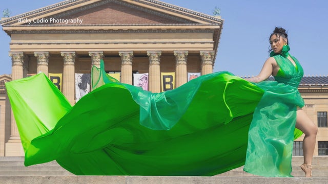 green flying dress Emerald Green Off shoulder Flying Dress