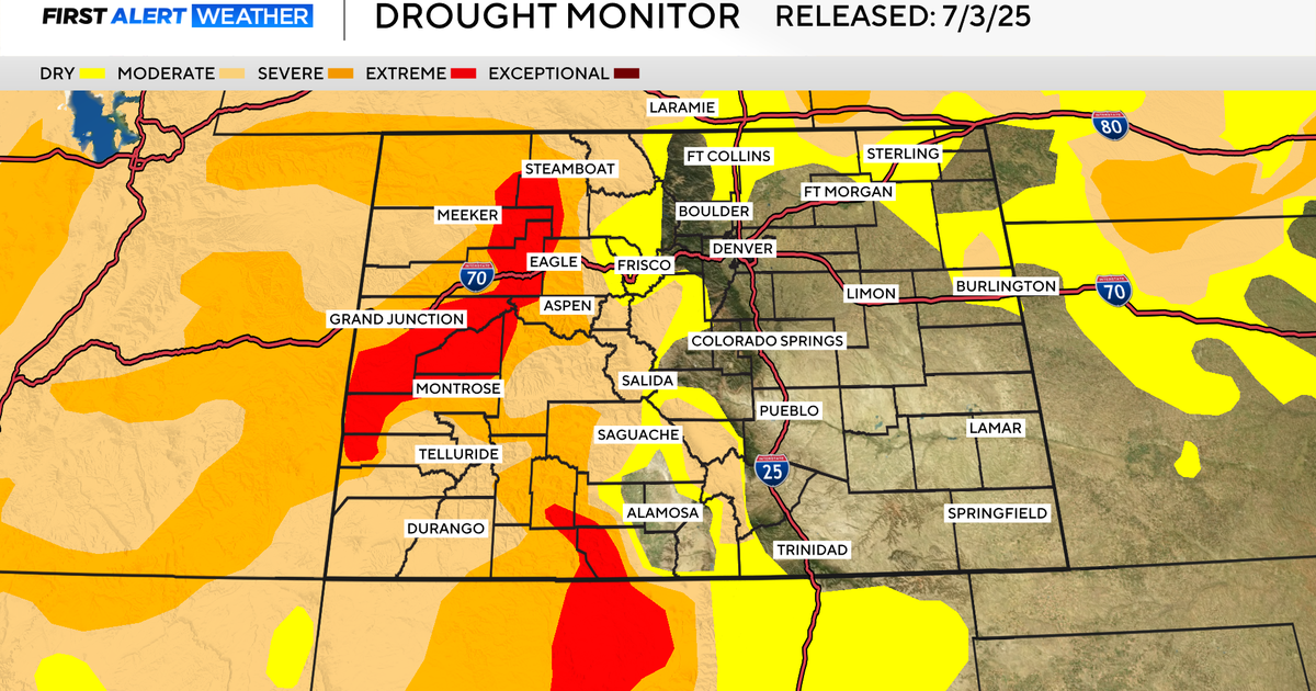 Drought deepens on Western Slope while Eastern Plains see rain relief 
