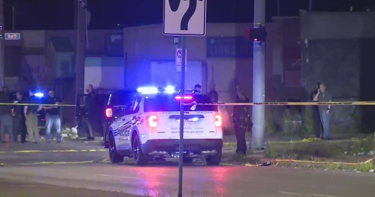 Teen killed, officer injured in shooting on Detroit's east side - CBS ...