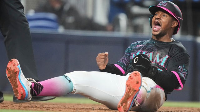 Brewers Marlins Baseball 