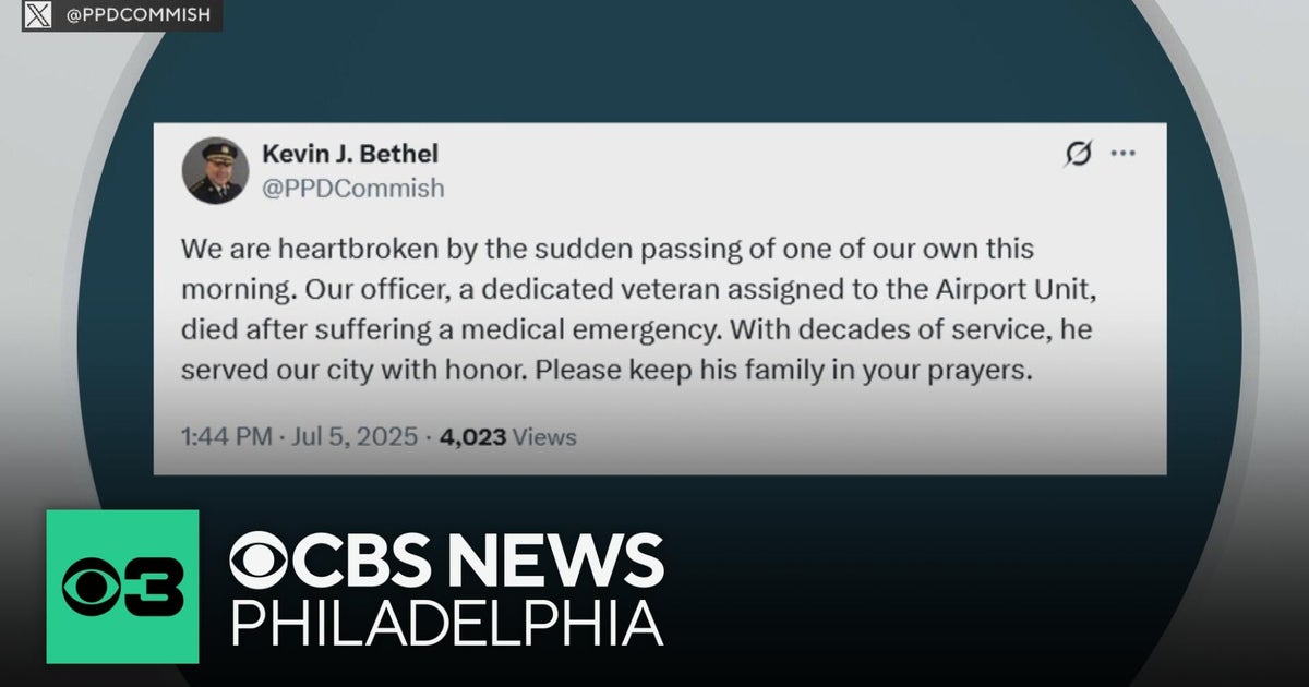 Philadelphia police officer assigned to PHL dies after medical ...