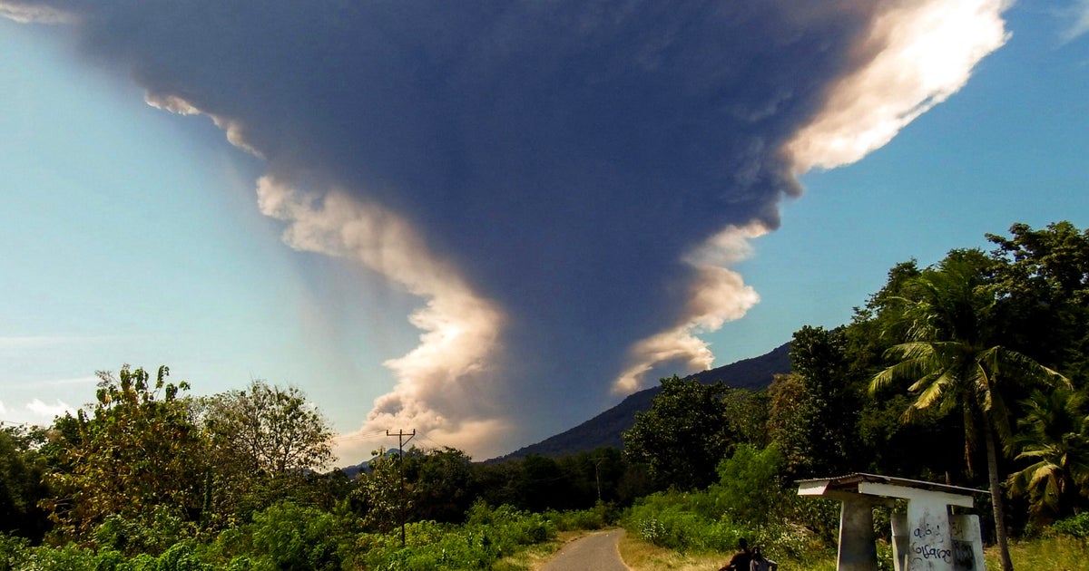 Indonesia volcano erupts, sending searing-hot ash 11 miles high 