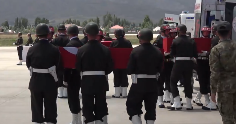 12 soldiers die from methane gas while looking for slain comrade in cave 