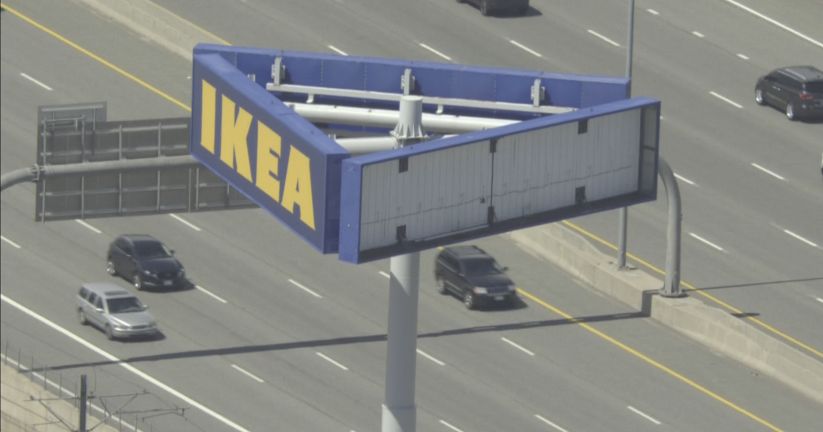 IKEA sign over I-25 torn off by strong winds in Centennial 