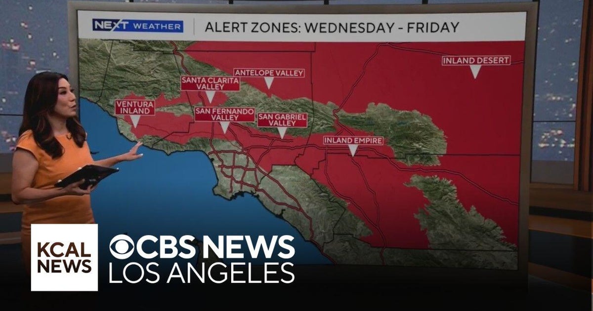 Amber Lee’s NEXT Weather forecast - CBS Los Angeles