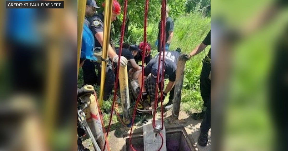 Man rescued from St. Paul sewer after being stuck for 3 to 4 days 