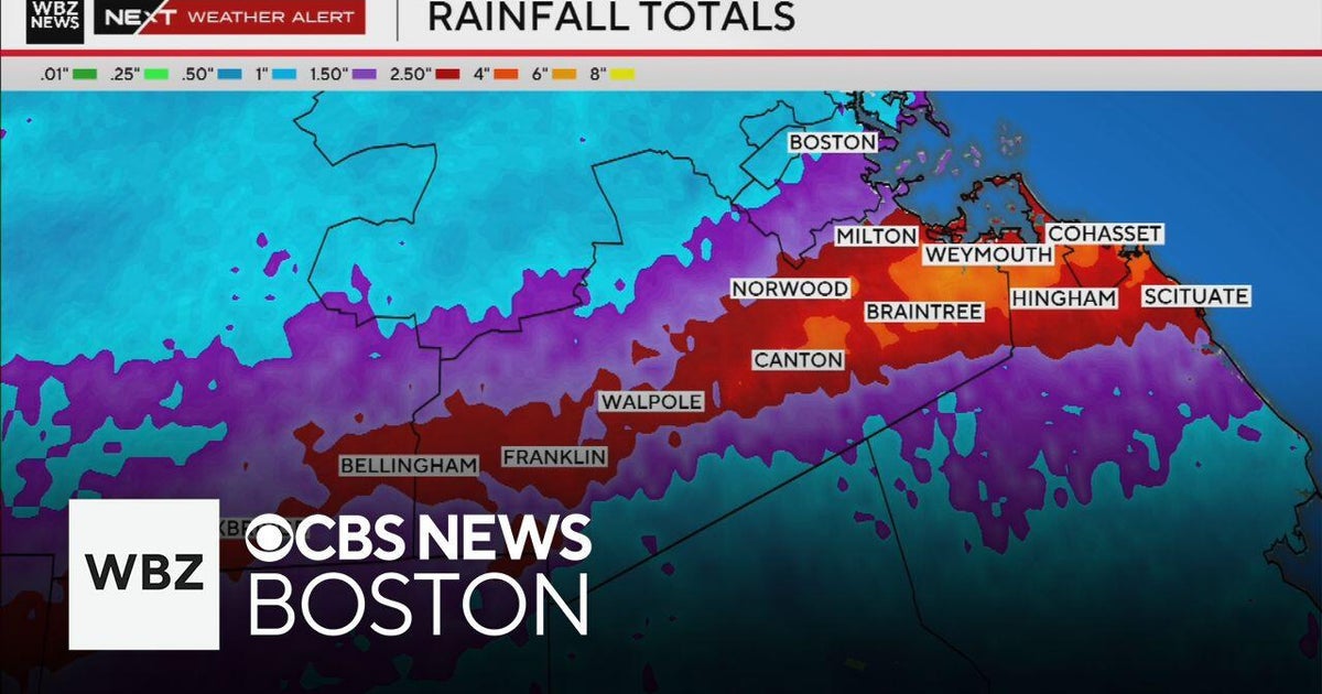 Extreme rainfall that flooded a Massachusetts highway happens once every 200 years