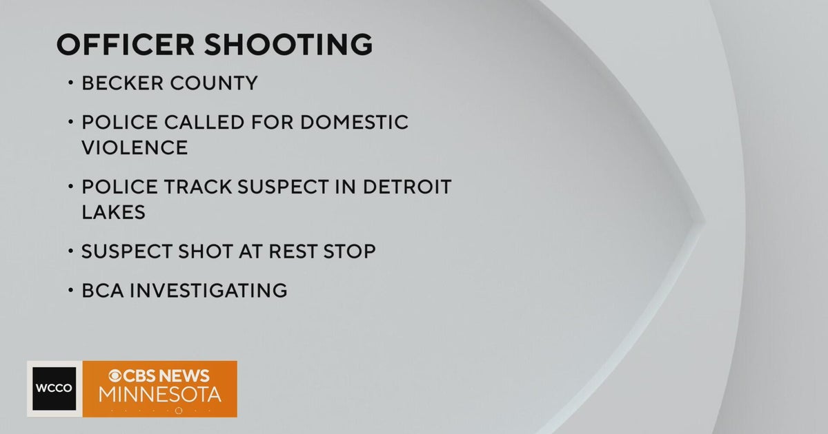 Law enforcement shoots assault suspect in Becker County - CBS Minnesota