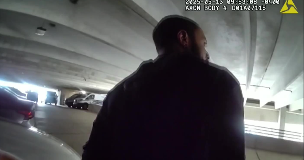 Body camera footage shows arrest of Rostraver Township homicide suspect 