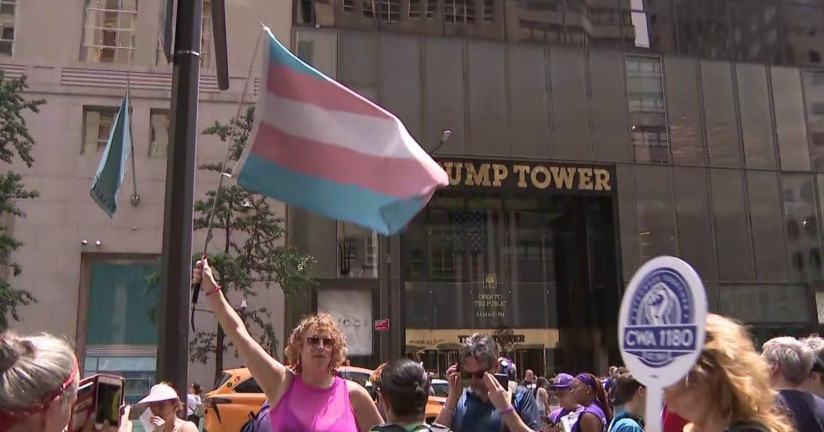 Protest outside Trump Tower to save LGBTQ+ suicide lifeline 
