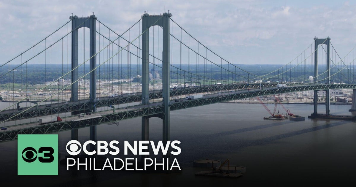 Water recovery effort to resume after truck drives off Delaware Memorial Bridge | Digital Brief - CBS Philadelphia