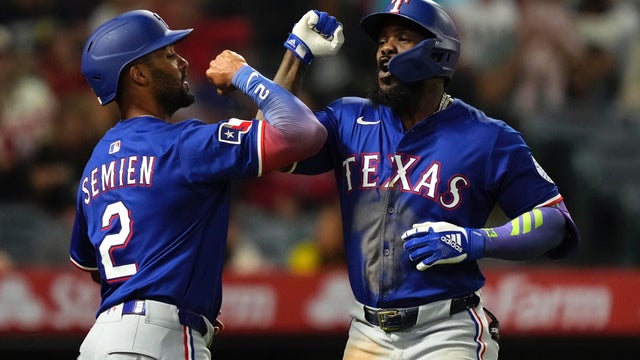 Rangers Angels Baseball 