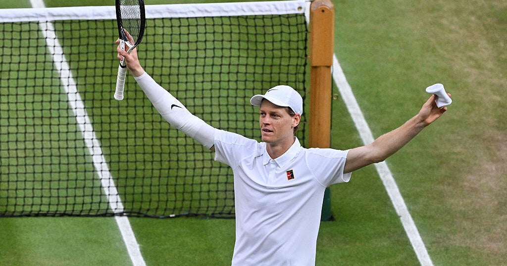 Jannik Sinner gets redemption, beats Carlos Alcaraz for first Wimbledon men's singles title Jannik Sinner gets redemption, beats Carlos Alcaraz for first Wimbledon men's singles title