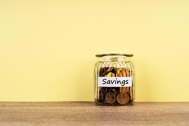 Savings Coin Jar 