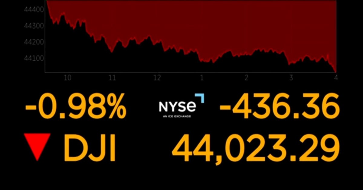 Stocks fall after report shows inflation increased in June