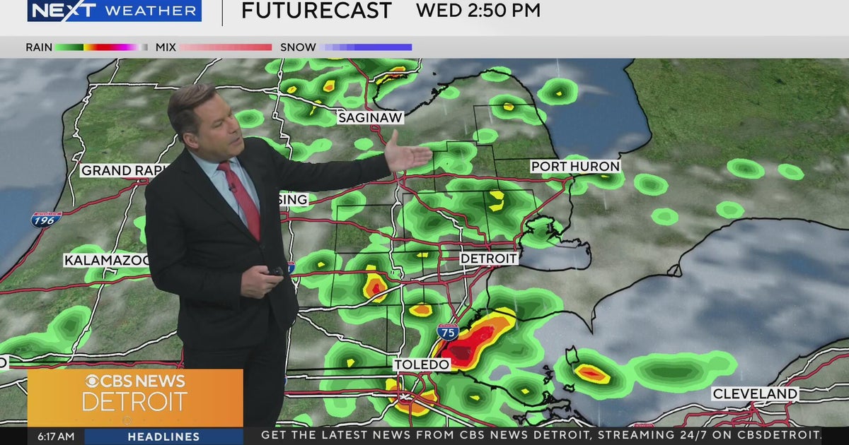 Tracking heat and poor air quality. NEXT Weather Forecast 7/15/2025 - CBS Detroit