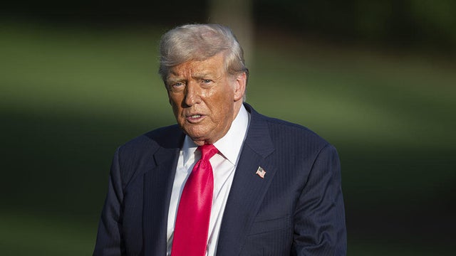 President Trump return to the White House from Pittsburgh on July 15, 2025.