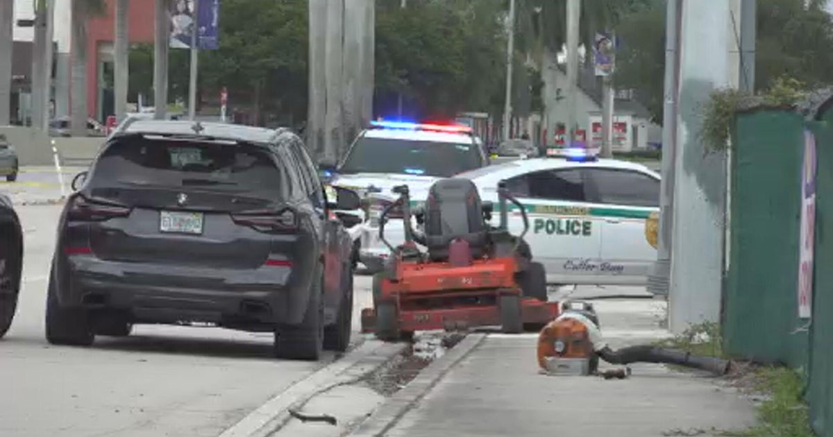 Family, coworkers plead for safer driving after Miami-Dade landscaper killed by passing vehicle in Cutler Bay