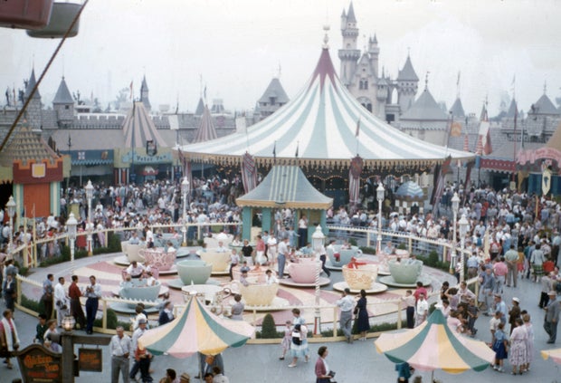 Walt Disney's Disneyland Opens In 1956 