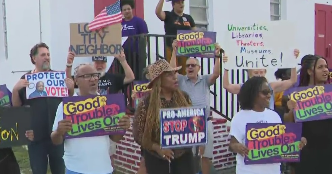 “Good trouble” rallies honor civil rights icon John Lewis on 5th anniversary of his death
