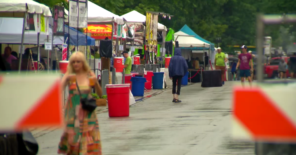 Columbian Fest, Taste of River North among events dampened by midday showers 