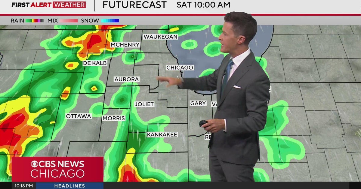 Severe storm threat on Saturday for Chicago, with possible damaging ...
