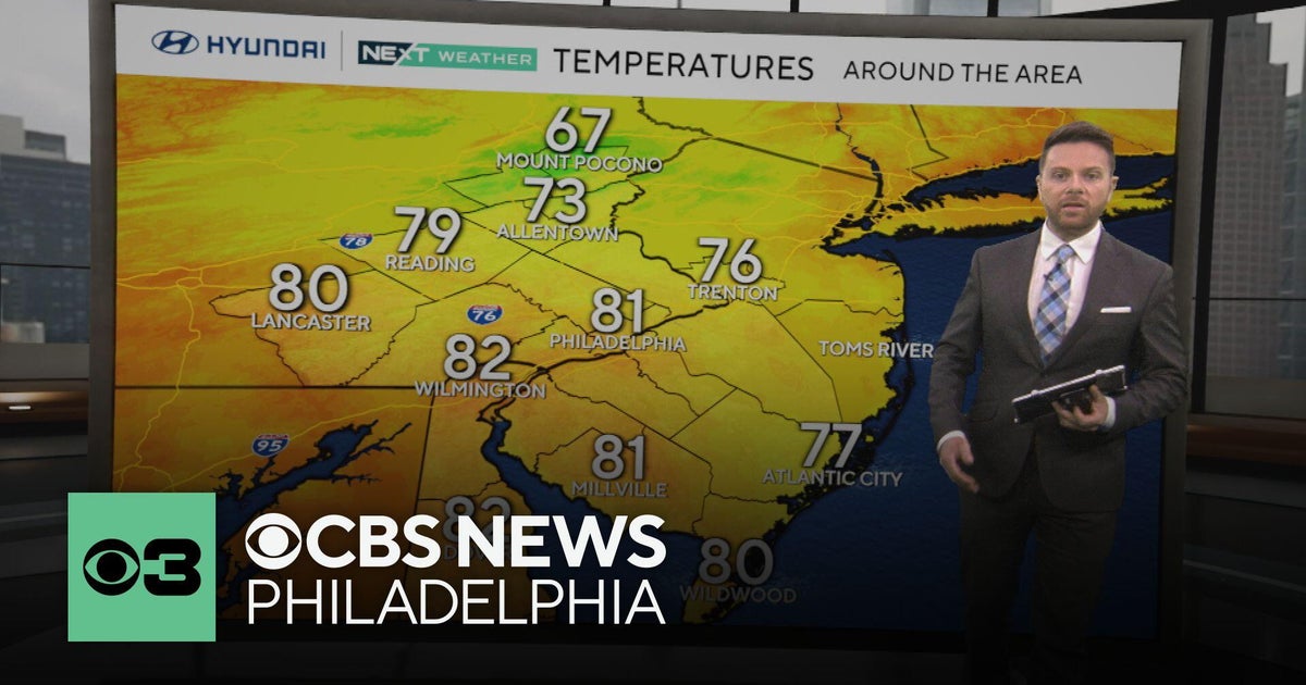 Isolated showers possible Saturday in Philadelphia area, gorgeous ...