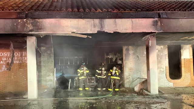 Fire at San Jose post office 