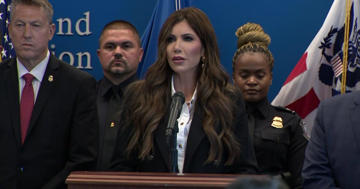 DHS Secretary Kristi Noem meets with CBP officer shot in NYC 
