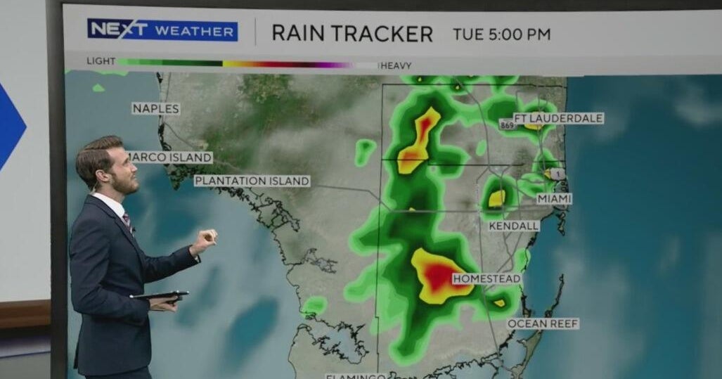 Afternoon showers and storms across South Florida will bring some heat ...