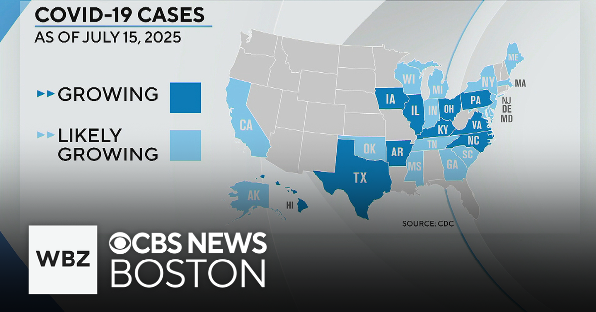 COVID-19 cases increasing in 27 states - CBS Boston
