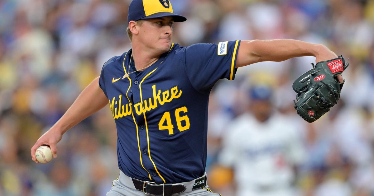 Quinn Priester dominates Dodgers as Brewers extend winning streak to 8 with 2-0 shutout 