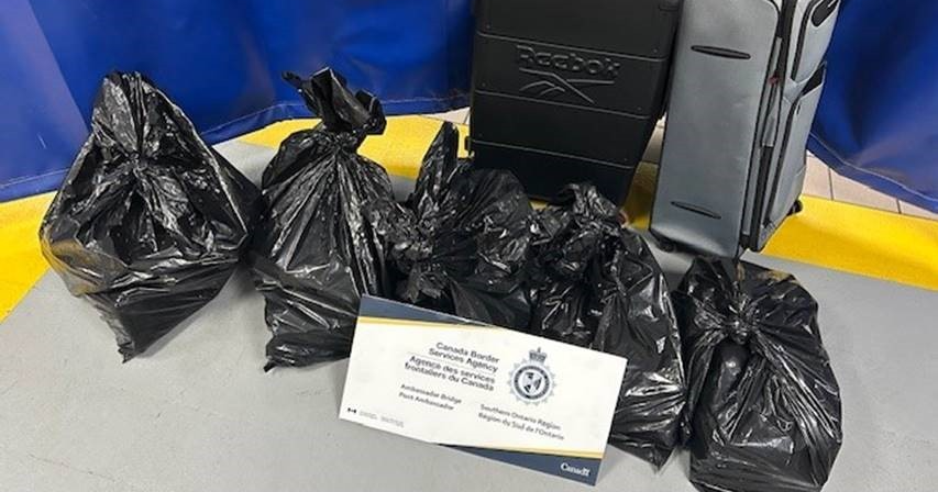More than $23 million worth of suspected cocaine seized at Ambassador Bridge, authorities say 