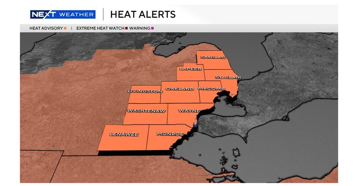 Dangerous heat returns to Southeast Michigan this week 